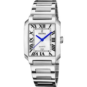 FESTINA - F20679/1 női óra fehér számlappal acél csattal