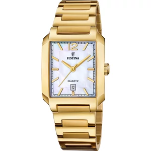 FESTINA - F20680/2 női óra ezüst számlappal acél csattal (PVD)