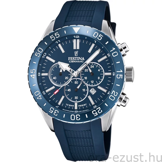 FESTINA - F20515/1 férfi óra kék számlappal kék szilikon (gumi) szíjjal