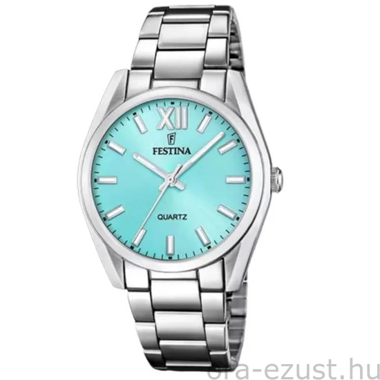 FESTINA - F20622/D női óra türkiz számlappal acél csattal