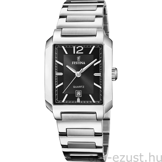 FESTINA - F20679/4 női óra fekete számlappal acél csattal