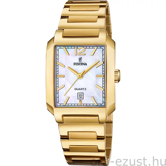 FESTINA - F20680/2 női óra ezüst számlappal acél csattal (PVD)